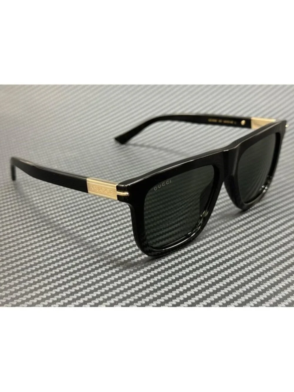 New Gucci Men Black Sunglasses 54-18-145